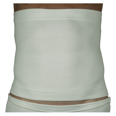 1 - BERNINA SANA Fasce post operatorie regolabili con velcro Art. 55110 TENAX tubolare puro cotone H 27 cm Colore BIANCO