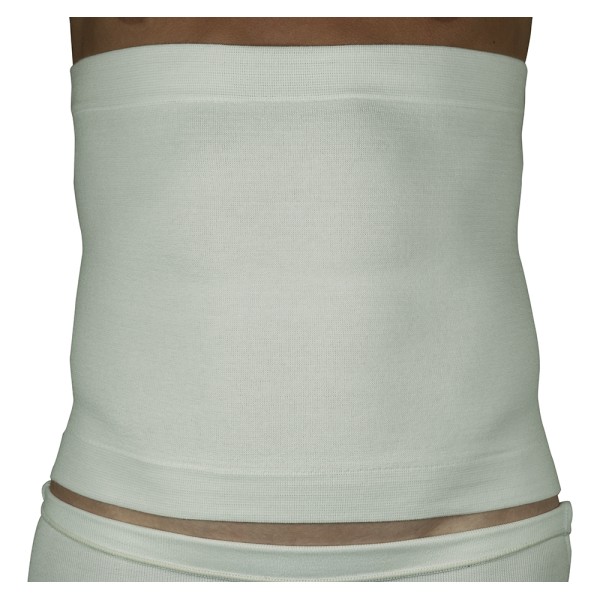 BERNINA SANA Art. 55110 TENAX H 27 cm Colore BIANCO Fasce post operatorie regolabili con velcro, tubolare puro cotone