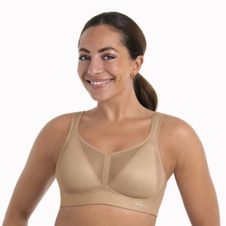 1 - Anita Air control Reggiseno sportivo con coppe imbottite Colore Desert