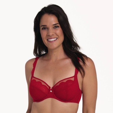 1 - Anita Selma Reggiseno con ferretto Colore Red