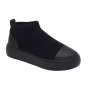FREELANCE ANKLE BOOT Scholl Nere tomaia in tessuto + similpelle **
