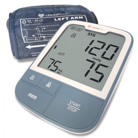 Sfigmomanometro Digitale, Misuratore di Pressione Arteriosa Parlante in Italiano, LCD 4,8 Pollici. Alimentazione USB