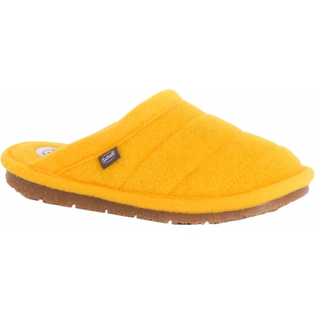 PAFFO Ciabatte Donna Scholl Pantofole in Tessuto Riciclato Color Yellow